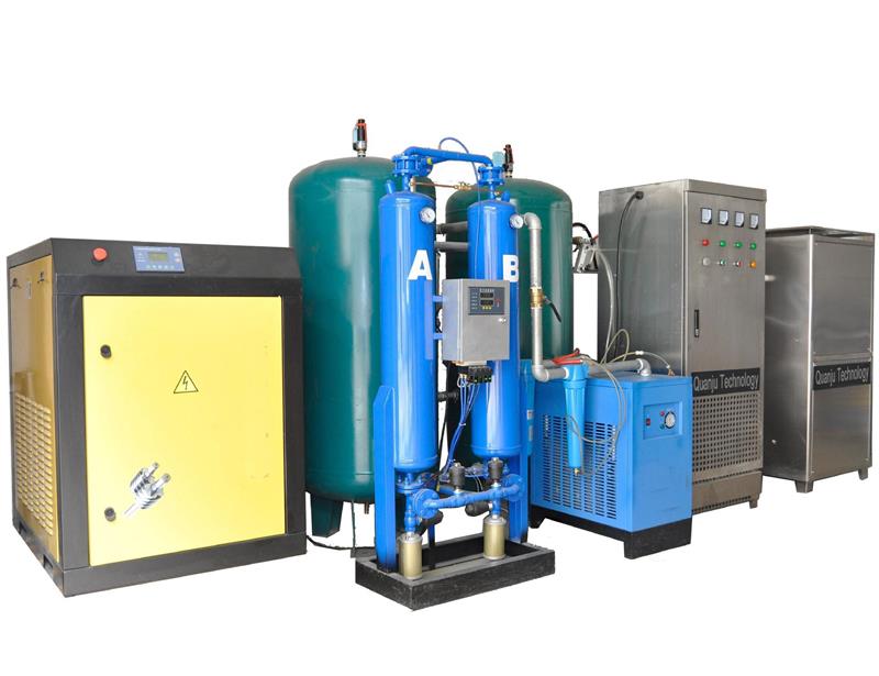 廣州佳環(huán)大公斤級(jí)臭氧發(fā)生器，8.5公斤臭氧發(fā)生器，氧氣源8.5KG臭氧發(fā)生器出貨視頻